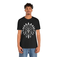 Sacred Tribal Chief Emblem Illustration Unisex T-Shirt