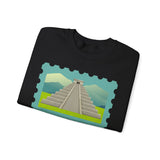 Stamp Chichén Itzá Mexico Unisex Sweatshirt
