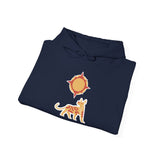 Xoloescuincle beneath the Sacred Sun Unisex Hoodie
