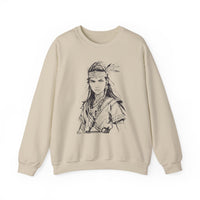Inca Warrior Woman Fierce Andean Spirit Design Unisex Sweatshirt
