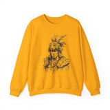 Jaguar Warrior Ink Portrait Unisex Sweatshirt