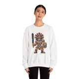 Aztec Blade Hero Pixel Art Unisex Sweatshirt
