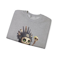 Dark Inca Shaman Spirit Skull Unisex Sweatshirt
