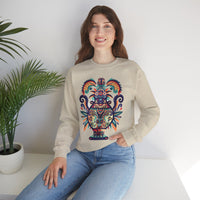 Ancient Mesoamerican Ceremonial Vessel Unisex Sweatshirt