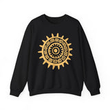 Aztec Mayan Totem Sun Symbol Unisex Sweatshirt