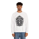 Ah Puch Death God Petroglyph Skull Unisex Sweatshirt