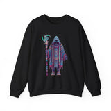 Digital Oracle Cyber Priest Unisex Sweatshirt