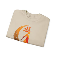 Mama Killa Inca Moon Goddess Glyph Style Unisex Sweatshirt