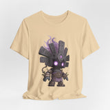 Shadow Aztec God with Glowing Eyes Unisex T-Shirt