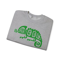 Mesoamerican Chameleon Symbol Unisex Sweatshirt