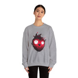 Glowing Aztec Sacrificial Heart Unisex Sweatshirt