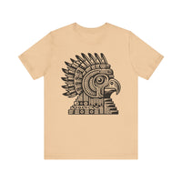 Aztec Eagle Pyramid Emblem Unisex T-Shirt