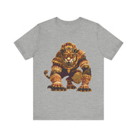 Pixel Art Mayan Jaguar Warrior Unisex T-Shirt