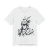 Jaguar Warrior Ink Portrait Unisex T-Shirt