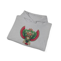 Ancient Pixel Boss Quetzalcoatl Retro Sprite Unisex Hoodie
