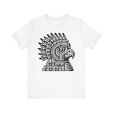 Aztec Eagle Pyramid Emblem Unisex T-Shirt