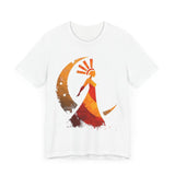 Mama Killa Inca Moon Goddess Glyph Style Unisex T-Shirt