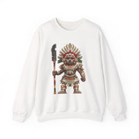 Temple Guardian Pixel Warrior Unisex Sweatshirt