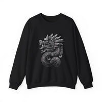 Aztec Serpent Quetzalcoatl Tribal Design Unisex Sweatshirt