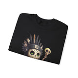 Dark Inca Shaman Spirit Skull Unisex Sweatshirt