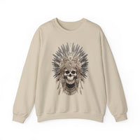 Mictlantecuhtli Skull Headdress Unisex Sweatshirt