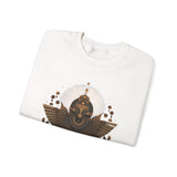 Viracocha Sacred Glyph Abstract Crown Symbol Unisex Sweatshirt