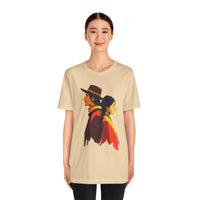 Cultural Heritage Native Portrait Design Unisex T-Shirt