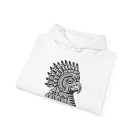 Aztec Eagle Pyramid Emblem Unisex Hoodie