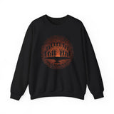 Tribal Ceremony Around Sacred Fire Glyph Style Unisex Sweatshirt