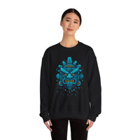 Tlaloc Rain God Tribal Glyph Style Unisex Sweatshirt