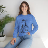Inca Warrior Woman Fierce Andean Spirit Design Unisex Sweatshirt