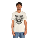 Aztec-Inspired Tlaloc God Tribe Graphic Unisex T-Shirt