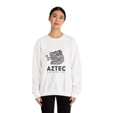 Modern Quetzalcóatl Serpent Head Logo Design Unisex Sweatshirt