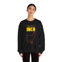 Sacred Inca Llama Emblem Unisex Sweatshirt