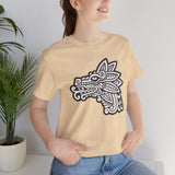 Quetzalcóatl Serpent Head Illustration Unisex T-Shirt