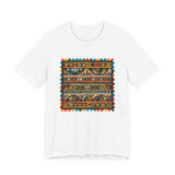 Pre-Columbian Tribal Stripe Pattern Unisex T-Shirt