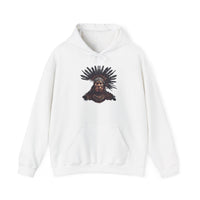 Tribal Feather Headdress Warrior Unisex Hoodie