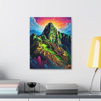 Sunrise over Machu Picchu Canvas