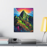 Sunrise over Machu Picchu Canvas