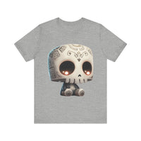 Adorable Tribal Aztec Skull Glow Unisex T-Shirt