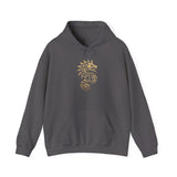 Quetzalcoatl Spiral Serpent Tribal Glyph Unisex Hoodie