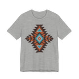 Boho Aztec Geometric Totem Pattern Illustration Unisex T-Shirt