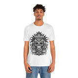 Ah Puch Death God Petroglyph Skull Unisex T-Shirt