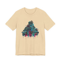 Maya Pyramid Graffiti Vibes Unisex T-Shirt