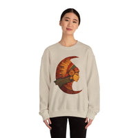 Mama Killa Crescent Headdress Inca Style Unisex Sweatshirt