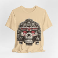 Ancient Pixel Skull Totem Unisex T-Shirt