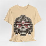 Ancient Pixel Skull Totem Unisex T-Shirt