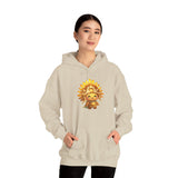 Chibi Inti Inca Sun God Cartoon Style Unisex Hoodie