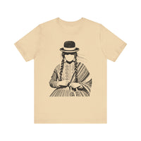 Distress Peruvian Traditional Woman Unisex T-Shirt