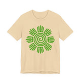 Aztec Plant Spiral Symbol Unisex T-Shirt